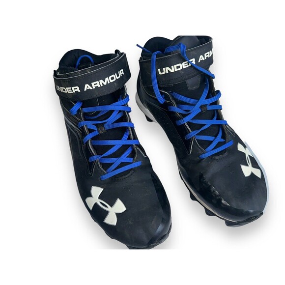 Under Armour Mens Crusher RM Football Cleats 1267431-001 Size 11.5 - Picture 5 of 16